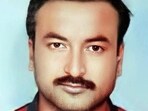 Undated photo of Srikanth Poojari who had taken part in the Ram temple agitation. Karnataka police has arrested Poojari on charges of indulging in violence during the movement. (PTI) Undated photo of Srikanth Poojari who had taken part in the Ram temple agitation. Karnataka police has arrested Poojari on charges of indulging in violence during the movement. (PTI)