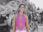 Deepika Padukone in a BTS video from Fighter.