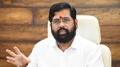 Maharashtra chief minister and Shiv Sena leader Eknath Shinde revived the controversy over Malanggad, a shrine in Kalyan (HT PHOTO) Maharashtra chief minister and Shiv Sena leader Eknath Shinde revived the controversy over Malanggad, a shrine in Kalyan (HT PHOTO)