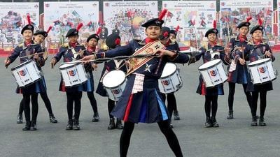 "I am confident that you all will continue to work with the same enthusiasm, valour, and dedication to make our Bharat, a larger democracy, a truly developed nation, and a world leader by 2047," said Vice President Jagdeep Dhankhar. (ANI/PIB) "I am confident that you all will continue to work with the same enthusiasm, valour, and dedication to make our Bharat, a larger democracy, a truly developed nation, and a world leader by 2047," said Vice President Jagdeep Dhankhar. (ANI/PIB)