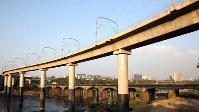 At present, the Pune Metro line 1 is operational between Vanaz and Ruby Hall Clinic metro stations whereas the stretch between Ruby Hall Clinic and Ramwadi metro stations is yet to become operational. (Rahul Raut/HT PHOTO) At present, the Pune Metro line 1 is operational between Vanaz and Ruby Hall Clinic metro stations whereas the stretch between Ruby Hall Clinic and Ramwadi metro stations is yet to become operational. (Rahul Raut/HT PHOTO)