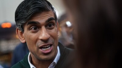 Prime Minister Rishi Sunak (via REUTERS)