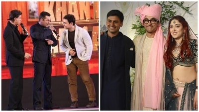 Star-studded guest list for Ira Khan's reception includes Shah Rukh Khan, Salman Khan, and other Bollywood celebrities. Star-studded guest list for Ira Khan's reception includes Shah Rukh Khan, Salman Khan, and other Bollywood celebrities.