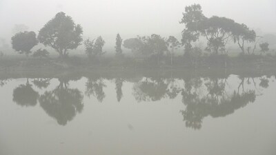 Dense Fog in some pockets over Rajasthan, East Uttar Pradesh, Bihar, Jammu, West Madhya Pradesh and in isolated pockets over Punjab and Delhi, IMD said in a release. (PTI) Dense Fog in some pockets over Rajasthan, East Uttar Pradesh, Bihar, Jammu, West Madhya Pradesh and in isolated pockets over Punjab and Delhi, IMD said in a release. (PTI)