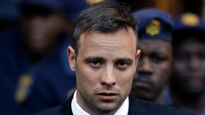 Oscar Pistorius was released from prison on parole to live under strict conditions at a family home after serving nearly nine years of his murder sentence. (AP Photo) Oscar Pistorius was released from prison on parole to live under strict conditions at a family home after serving nearly nine years of his murder sentence. (AP Photo)