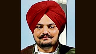 Slain Punjabi singer Sidhu Moose Wala (ANI file)