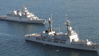 The Indian Navy had deployed a warship and an aircraft to monitor and assist a Liberian-flagged merchant vessel, with several Indian crew members. (File) The Indian Navy had deployed a warship and an aircraft to monitor and assist a Liberian-flagged merchant vessel, with several Indian crew members. (File)