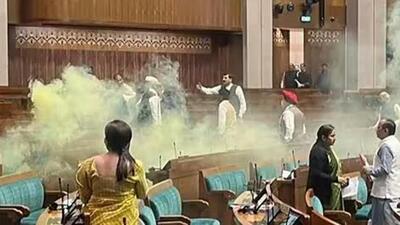 The accused sprayed smoked cannisters in Lok Sabha during a parliament session on December 13 (File Photo)