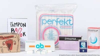 Until sanitary products appeared on the market, periods were long a private matter (Staatliche Museen zu Berlin, Museum Europäischer Kulturen/Christian Krug	)