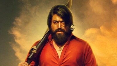 Yash in a still from KGF Chapter 2. The actor will be seen next in Toxic. Yash in a still from KGF Chapter 2. The actor will be seen next in Toxic.