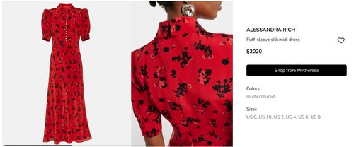 Katrina's dress is from the brand Alessandra Rich and incorporating it into your wardrobe will costs you a whooping amount of ₹1.68 lakh. (www.lyst.com) Katrina's dress is from the brand Alessandra Rich and incorporating it into your wardrobe will costs you a whooping amount of ₹1.68 lakh. (www.lyst.com)