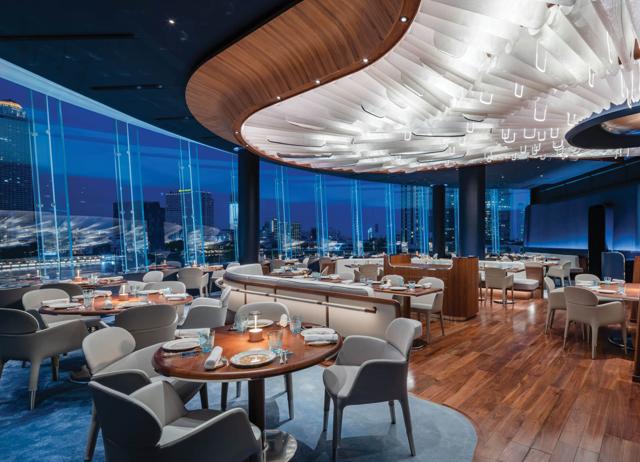 Blue by Alain Ducasse is a French fine-dining restaurant in Thailand. Blue by Alain Ducasse is a French fine-dining restaurant in Thailand.
