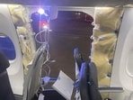 Shattered window on Alaska Airlines' Boeing 737 MAX prompts safe landing. Photographer