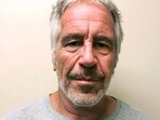 On Friday, Jan. 5, 2024, The Associated Press reported on stories circulating online incorrectly claiming court documents connected to a lawsuit involving financier Jeffrey Epstein that were released this week include details about theoretical physicist Stephen Hawking, who died in 2018, Hawking’s “proclivities” and a sexual encounter involving late night host Jimmy Kimmel. (New York State Sex Offender Registry via AP, File) On Friday, Jan. 5, 2024, The Associated Press reported on stories circulating online incorrectly claiming court documents connected to a lawsuit involving financier Jeffrey Epstein that were released this week include details about theoretical physicist Stephen Hawking, who died in 2018, Hawking’s “proclivities” and a sexual encounter involving late night host Jimmy Kimmel. (New York State Sex Offender Registry via AP, File)