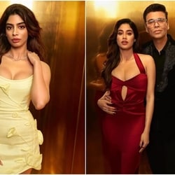 khushi kapoor brown dress Loved Kapoor's mini for her Koffee With Karan debut with sister Janhvi Kapoor? Here's what it costs country_of_origin: china Neutral Bridesmaid Dresses - Size:Mom 2Xl