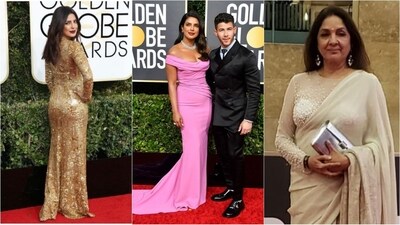 Golden Globe Awards 2024: Indian celebs who dominated the red-carpet in style (Instagram) Golden Globe Awards 2024: Indian celebs who dominated the red-carpet in style (Instagram)