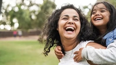 Hugging someone for ten seconds or more helps in releasing the feel-good hormone – Oxytocin, thereby making us feel happy. (Unsplash) Hugging someone for ten seconds or more helps in releasing the feel-good hormone – Oxytocin, thereby making us feel happy. (Unsplash)