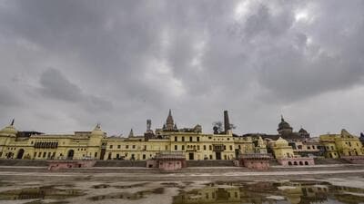 A view of Ram ki Paidi near the banks of River Saryu, in Ayodhya. (PTI File Photo)