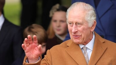 Jeffrey Epstein Files: Britain's King Charles attends the Royal Family's Christmas Day service at St. Mary Magdalene's church. (Reuters)