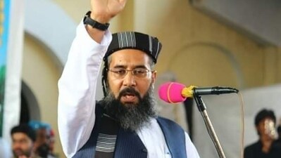 Cleric Masood Usmani is seen. Cleric Masood Usmani is seen.