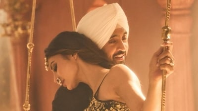 Diljit Dosanjh and Mouni Roy in Love Ya.