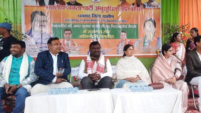 Jharkhand Leader of Opposition, Amar Bauri, criticised the Hemant Soren-led state government on Saturday (HT Photo)