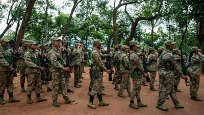 For months, people have been fleeing Laukkai town, located in a district bordering China that is run by a military-aligned militia (AFP) For months, people have been fleeing Laukkai town, located in a district bordering China that is run by a military-aligned militia (AFP)