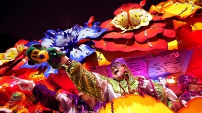 The countdown to Mardi Gras begins Saturday in New Orleans as Carnival season kicks off with dozens of costumed revelers and a brass band set to crowd onto a streetcar for the Phunny Phorty Phellows' nighttime ride down historic St. Charles Avenue. Meanwhile, a walking club in the French Quarter will march in its annual procession honoring Joan of Arc. (AP Photo/Gerald Herbert, File) The countdown to Mardi Gras begins Saturday in New Orleans as Carnival season kicks off with dozens of costumed revelers and a brass band set to crowd onto a streetcar for the Phunny Phorty Phellows' nighttime ride down historic St. Charles Avenue. Meanwhile, a walking club in the French Quarter will march in its annual procession honoring Joan of Arc. (AP Photo/Gerald Herbert, File)