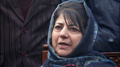 Peoples Democratic Party (PDP) president Mehbooba Mufti. (AP) Peoples Democratic Party (PDP) president Mehbooba Mufti. (AP)