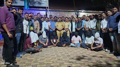 Pune crime branch arrested eight suspects in connection with the murder of gangster Sharad Mohol (40). (HT PHOTO) Pune crime branch arrested eight suspects in connection with the murder of gangster Sharad Mohol (40). (HT PHOTO)