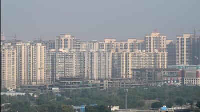 The Uttar Pradesh government’s December 19 announcement of a new policy intends to cater to the stalled housing projects. (Sunil Ghosh/HT Photo) The Uttar Pradesh government’s December 19 announcement of a new policy intends to cater to the stalled housing projects. (Sunil Ghosh/HT Photo)