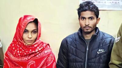 The two suspects were identified as Deepa Devi, 30, and Faizan Ali, 24, her friend and neighbour running a medical shop. They came in contact with each other about 3-4 months ago and developed relations, police said. (Sakib Ali/HT Photo) The two suspects were identified as Deepa Devi, 30, and Faizan Ali, 24, her friend and neighbour running a medical shop. They came in contact with each other about 3-4 months ago and developed relations, police said. (Sakib Ali/HT Photo)
