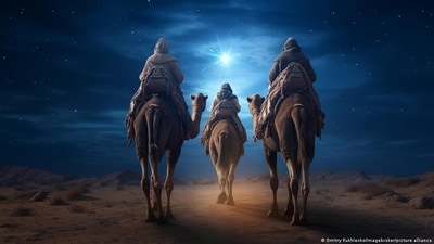 According to Christian tradition, the Three Wise Men followed the Star of Bethlehem to find Jesus. (DW/Dmitry Rukhlenko/Imagebroker/picture alliance) According to Christian tradition, the Three Wise Men followed the Star of Bethlehem to find Jesus. (DW/Dmitry Rukhlenko/Imagebroker/picture alliance)