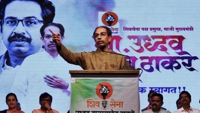 Former Maharashtra chief minister Uddhav Thackeray. (Praful Gangurde / HT Photo) Former Maharashtra chief minister Uddhav Thackeray. (Praful Gangurde / HT Photo)