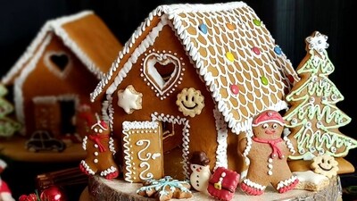 Gingerbread house (Instagram)
