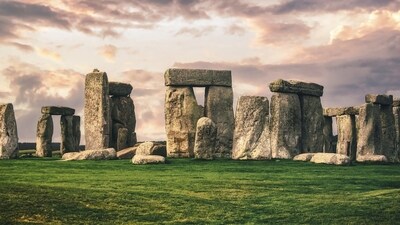 Stonehenge, Wiltshire, England: Stonehenge is a prehistoric monument made of large standing stones and is believed to have been used for religious and ceremonial purposes. (Unsplash) Stonehenge, Wiltshire, England: Stonehenge is a prehistoric monument made of large standing stones and is believed to have been used for religious and ceremonial purposes. (Unsplash)
