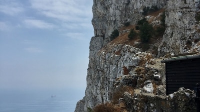 Rock of Gibraltar, Gibraltar: The Rock of Gibraltar is a limestone monolith that has strategic military significance and is also a popular tourist destination. (Unsplash) Rock of Gibraltar, Gibraltar: The Rock of Gibraltar is a limestone monolith that has strategic military significance and is also a popular tourist destination. (Unsplash)