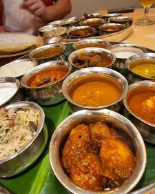 The spread of Indian food that Chef Andy Allen was treated to in India (Instagram) The spread of Indian food that Chef Andy Allen was treated to in India (Instagram)