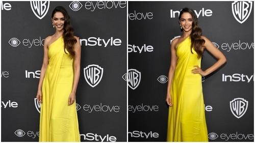 Deepika Padukone attended the Golden Globes after party 2017 in a stunning yellow gown. (Instagram) Deepika Padukone attended the Golden Globes after party 2017 in a stunning yellow gown. (Instagram)