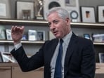 Bill Ackman, chief executive officer of Pershing Square Capital Management LP, speaks during an interview for an episode of "The David Rubenstein Show: Peer-to-Peer Conversations" in New York, US, on Tuesday, Nov. 28, 2023. Ackman in October said he covered his short bet on US Treasuries, noting "there is too much risk in the world to remain short bonds at current long-term rates." Bill Ackman, chief executive officer of Pershing Square Capital Management LP, speaks during an interview for an episode of "The David Rubenstein Show: Peer-to-Peer Conversations" in New York, US, on Tuesday, Nov. 28, 2023. Ackman in October said he covered his short bet on US Treasuries, noting "there is too much risk in the world to remain short bonds at current long-term rates."