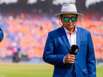 Sunil Gavaskar before the start of the ICC Men's Cricket World Cup 2023 final between India and Australia Sunil Gavaskar before the start of the ICC Men's Cricket World Cup 2023 final between India and Australia