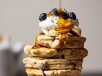 Gluten-free blueberry and chia seed pancakes(Instagram)