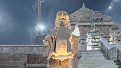 Each floor of the temple will be 20 feet high and will feature a total of 392 pillars and 44 gates.&nbsp; (ANI)