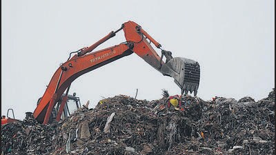 According to norms, bulk waste generators should segregate their waste as dry, wet and domestic hazardous. (HT Archive) According to norms, bulk waste generators should segregate their waste as dry, wet and domestic hazardous. (HT Archive)