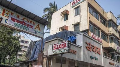 Mumbai, India - Jan. 7, 2024: Mumbai ATS arrested 6 people from Alora guest house Borivali with weapons in Mumbai, India, on Sunday, January 7, 2024. (Photo by Satish Bate/ Hindustan Times) (Hindustan Times) Mumbai, India - Jan. 7, 2024: Mumbai ATS arrested 6 people from Alora guest house Borivali with weapons in Mumbai, India, on Sunday, January 7, 2024. (Photo by Satish Bate/ Hindustan Times) (Hindustan Times)