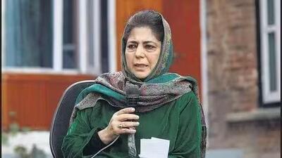 PDP chief Mehbooba Mufti (HT File)