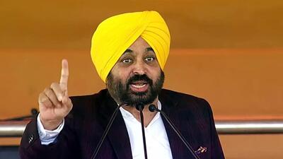 Punjab chief minister Bhagwant Singh Mann