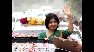 Samajwadi Party MP Dimple Yadav (HT File Photo)