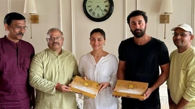 Alia Bhatt and Ranbir Kapoor have been invited to attend the Ram Mandir inauguration ceremony in Ayodhya on January 22 Alia Bhatt and Ranbir Kapoor have been invited to attend the Ram Mandir inauguration ceremony in Ayodhya on January 22