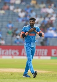 Hardik Pandya will miss a third consecutive T20I series as he continues to recover from the ankle twist he incurred in October. (PTI) Hardik Pandya will miss a third consecutive T20I series as he continues to recover from the ankle twist he incurred in October. (PTI)
